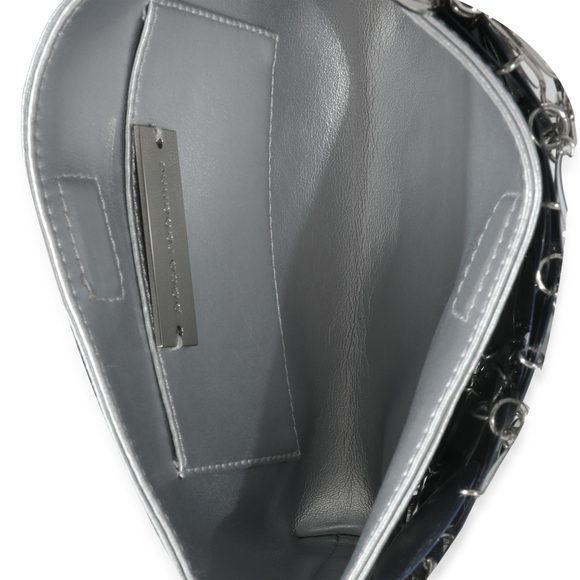 Paco Rabanne Silver Disk 1969 Sparkle Nano Bag - Picture 7 of 8